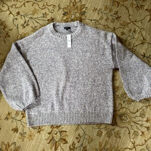 J.Crew Purple-Gray Marled Sweater - Size XXL - NWT